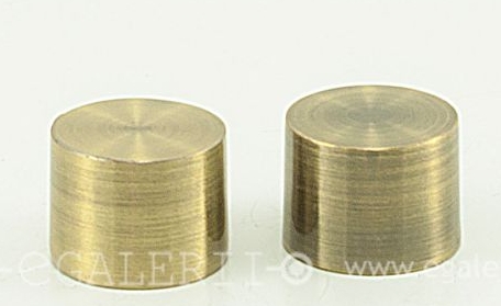 Galerie metalica Paola dubla moderna 19 mm, antique brass (auriu antic) - imagine 6