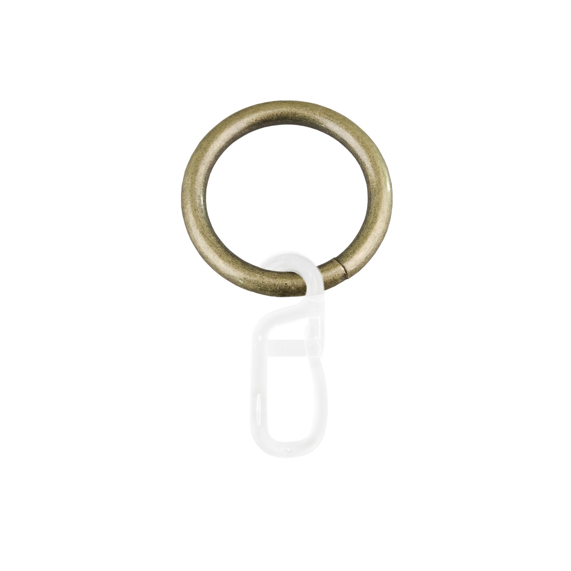 Galerie metalica Paola dubla moderna 19 mm, antique brass (auriu antic) - imagine 8