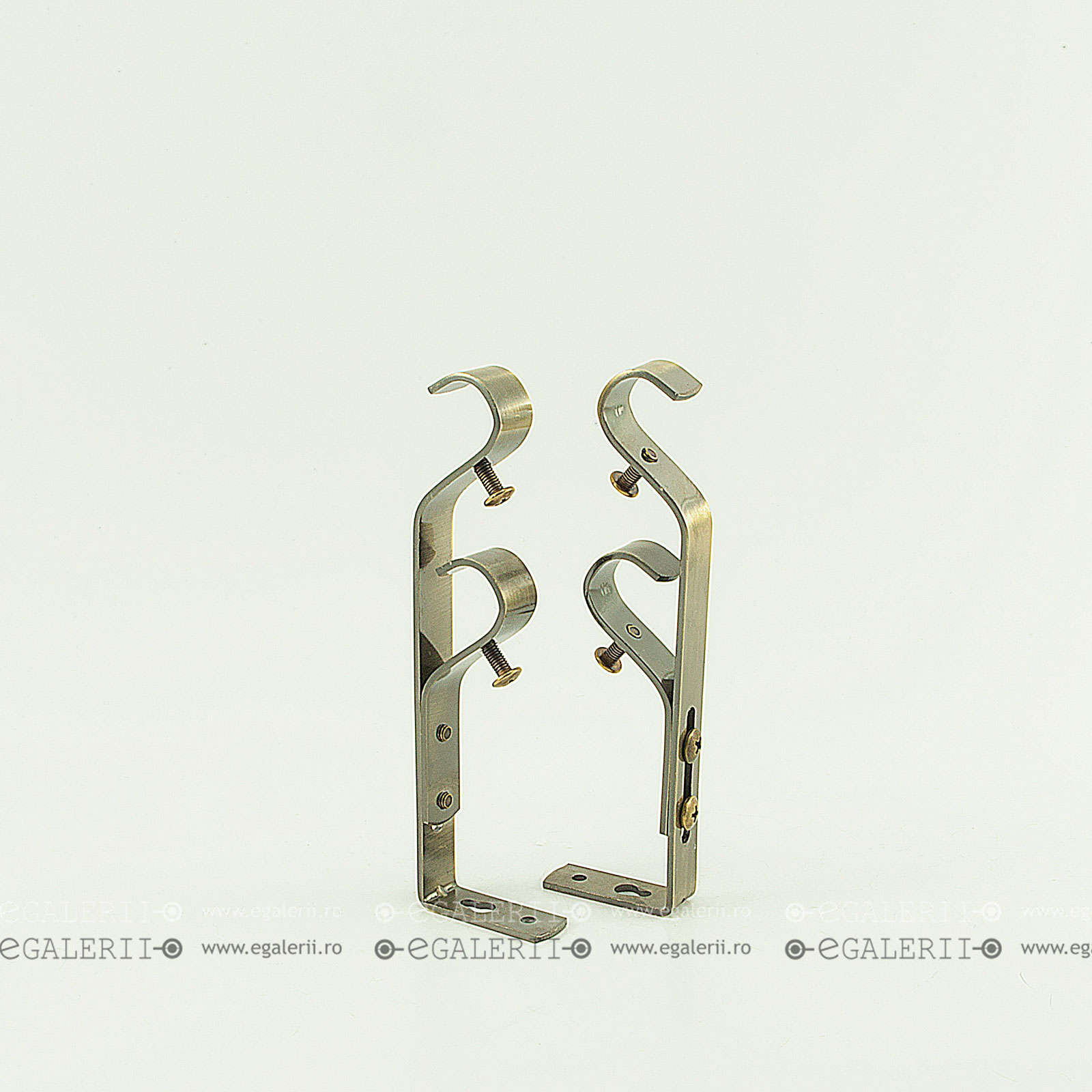 Consola Dubla Deschisa 19 mm Antique Brass x 2 buc