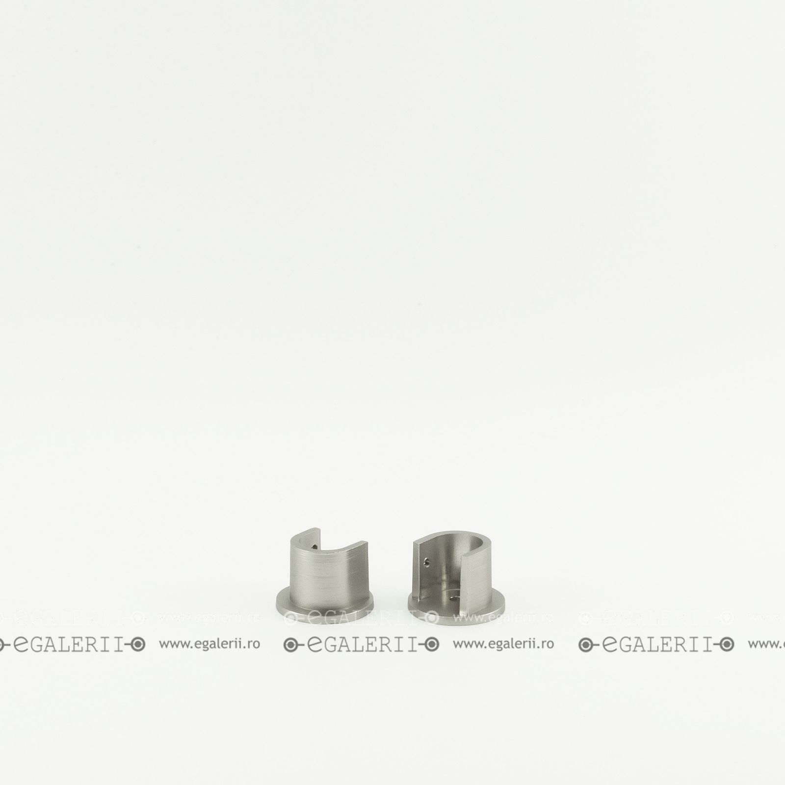 Consola intre pereti 19 mm Satin nickel x 2 buc