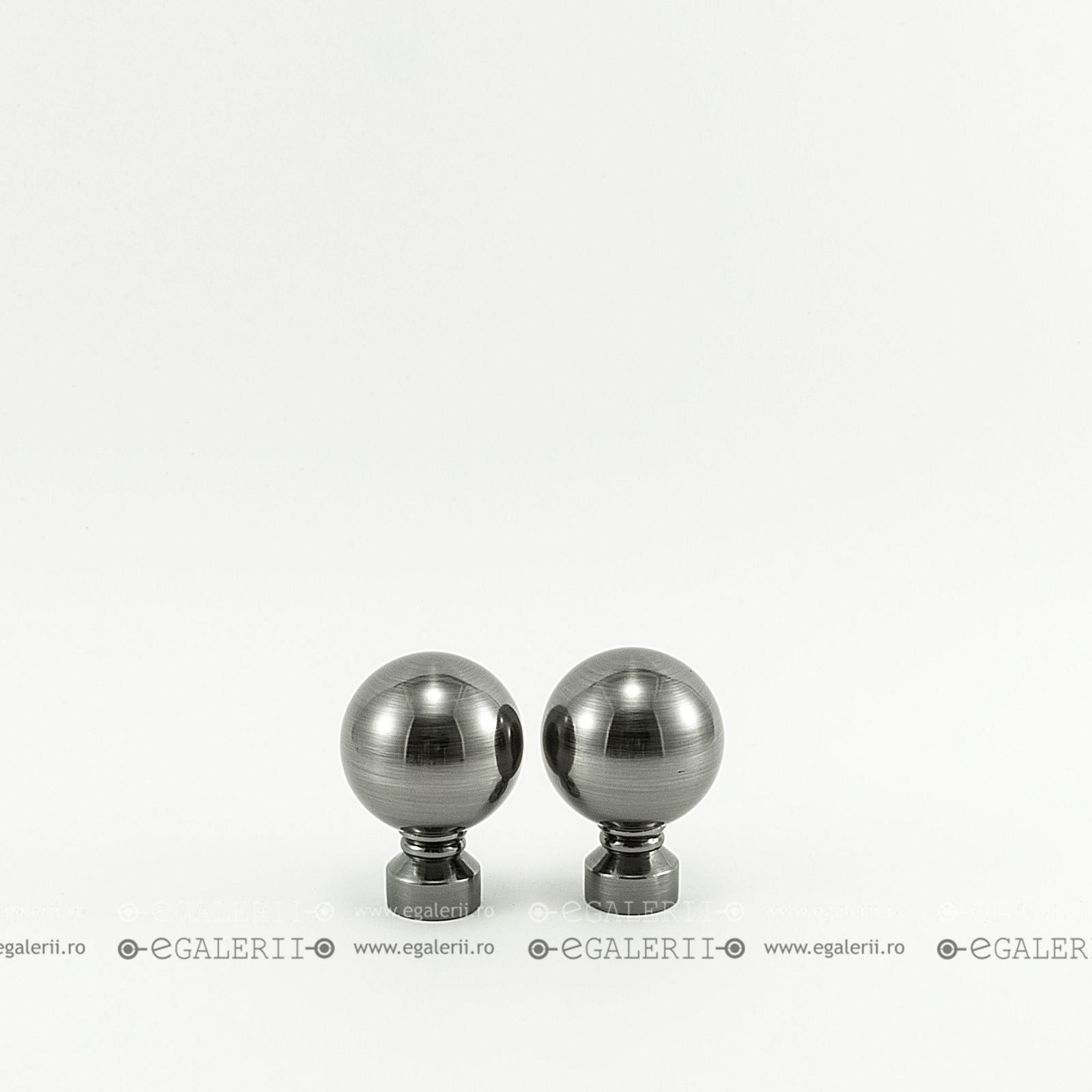 Ornament Kalisto 19mm Black Nickel x 2 buc