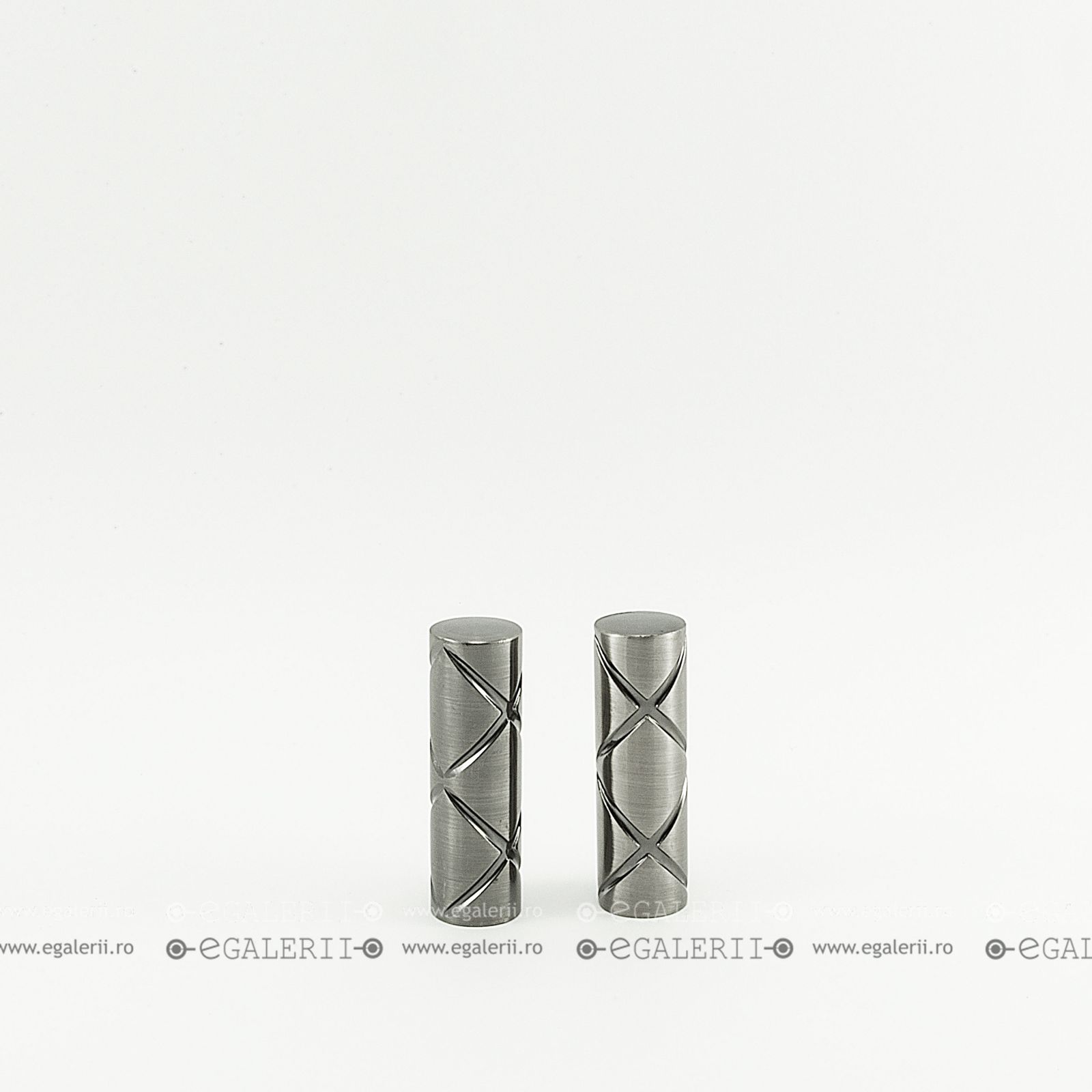Ornament Ciel 19mm Black Nickel x 2 buc