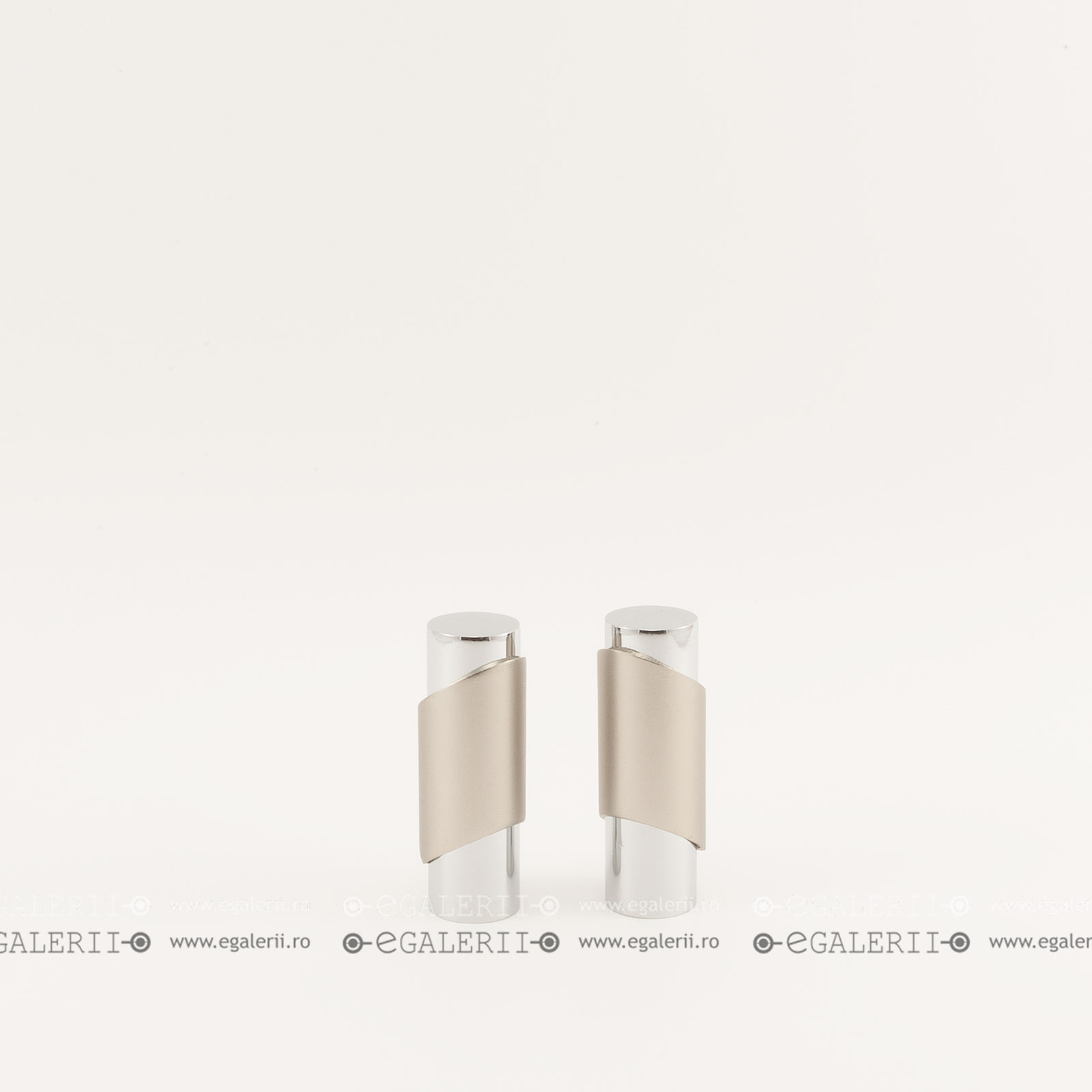 Ornament Paris 19mm Satin nickel x 2 buc