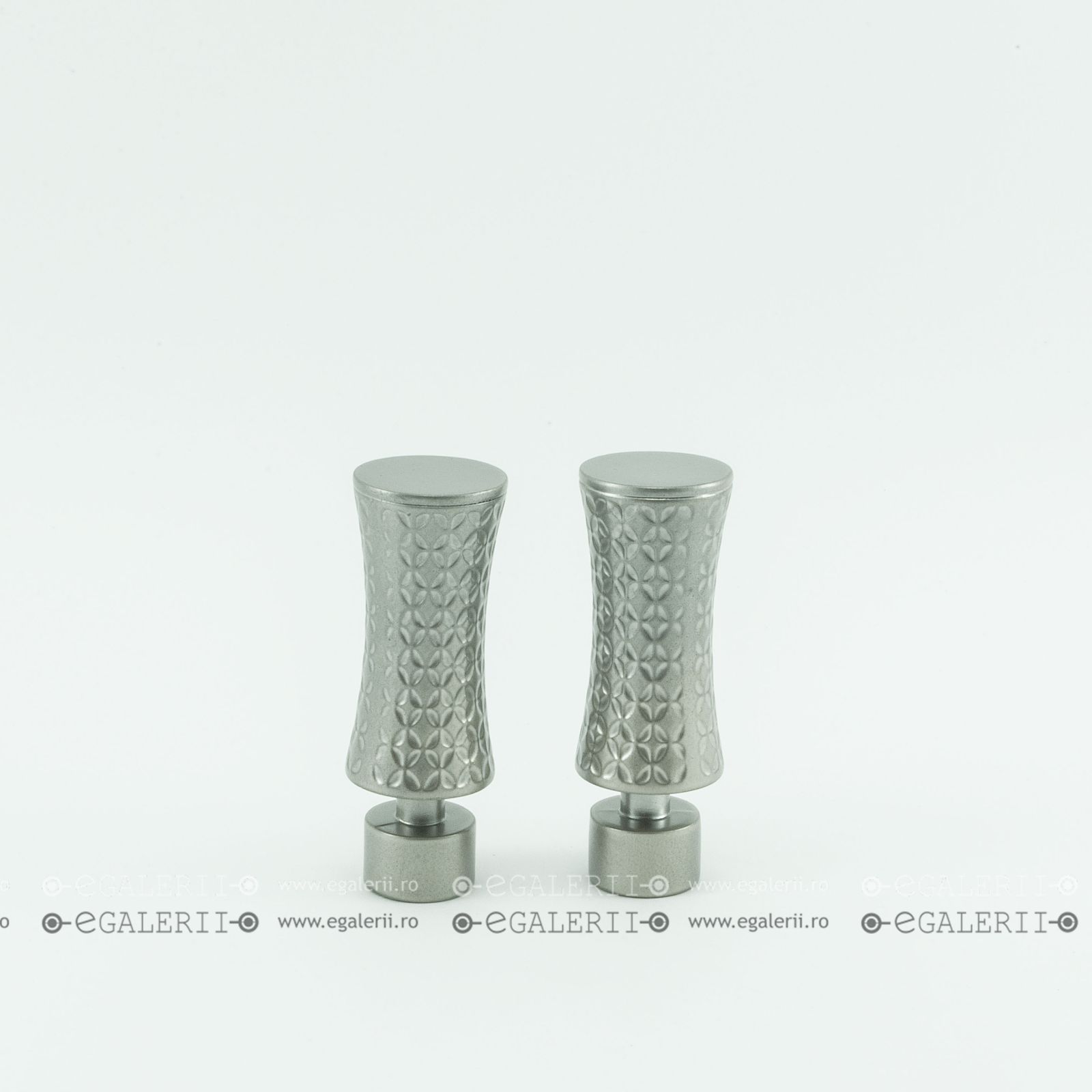 Ornament Jaris 19mm Satin nickel x 2 buc