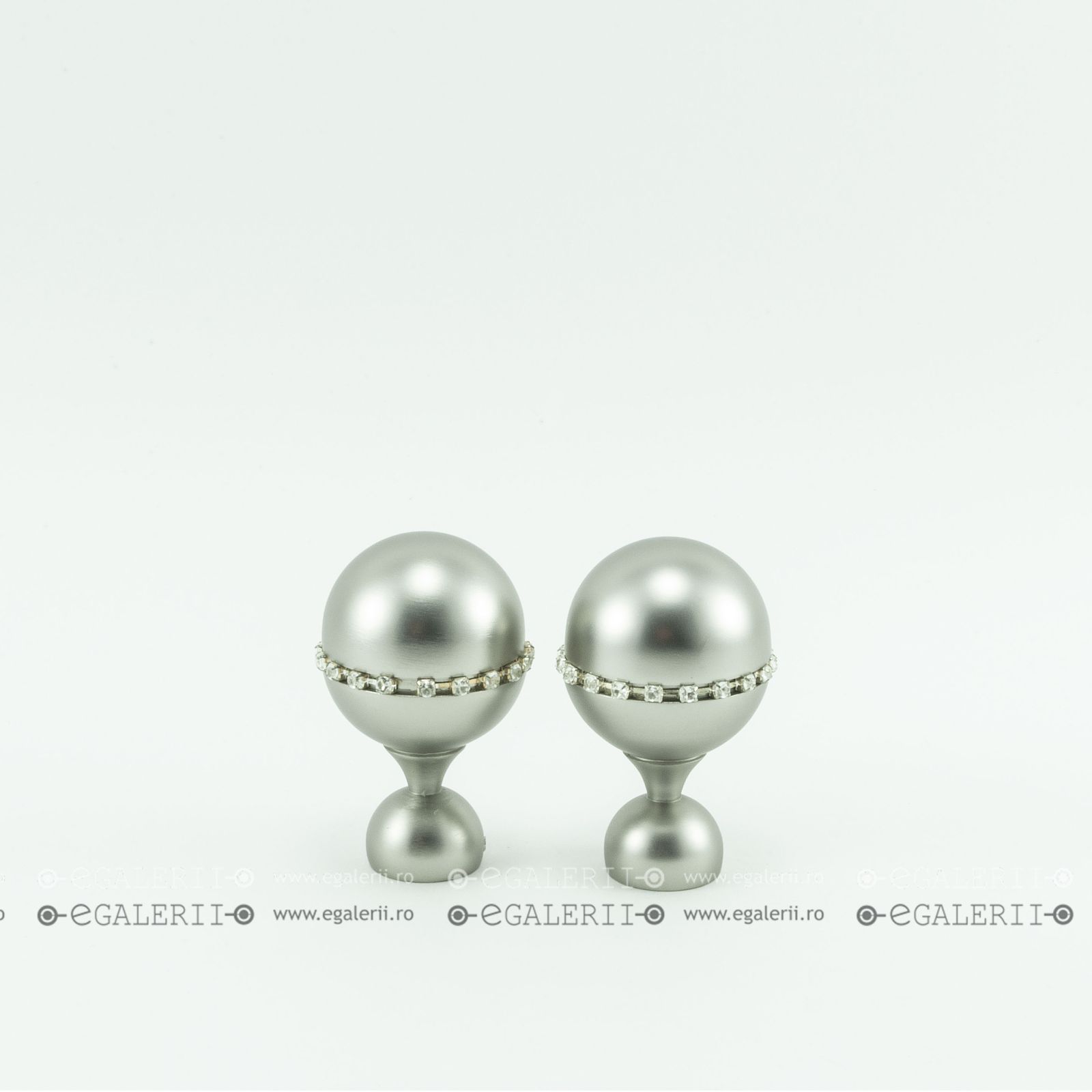 Ornament Corso 16mm Satin Nickel x 2 buc