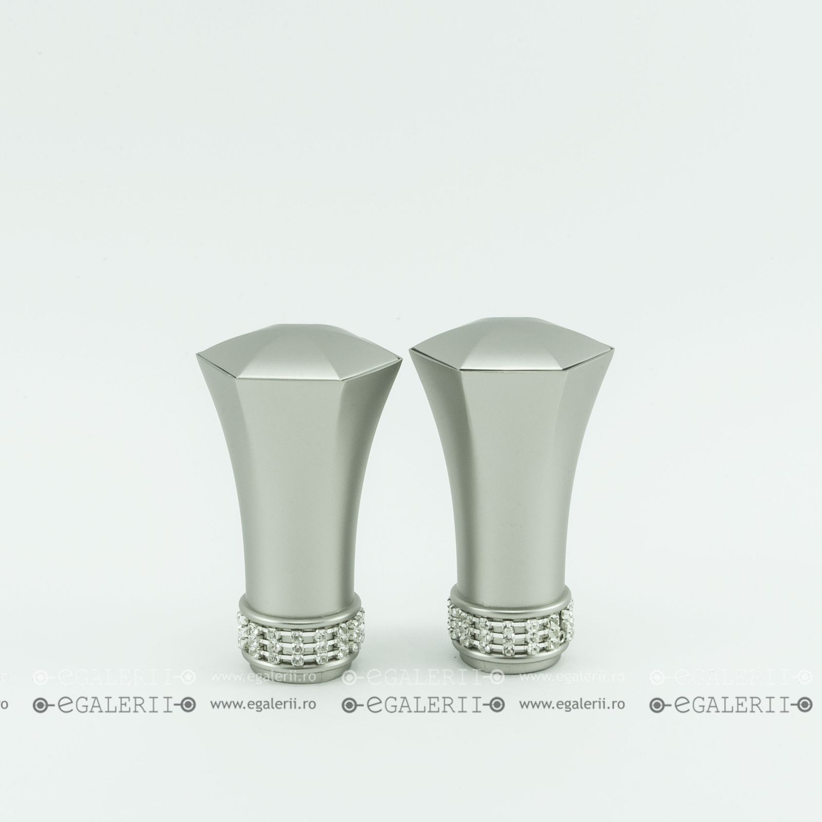 Ornament Montana 25mm Satin Nickel x 2 buc