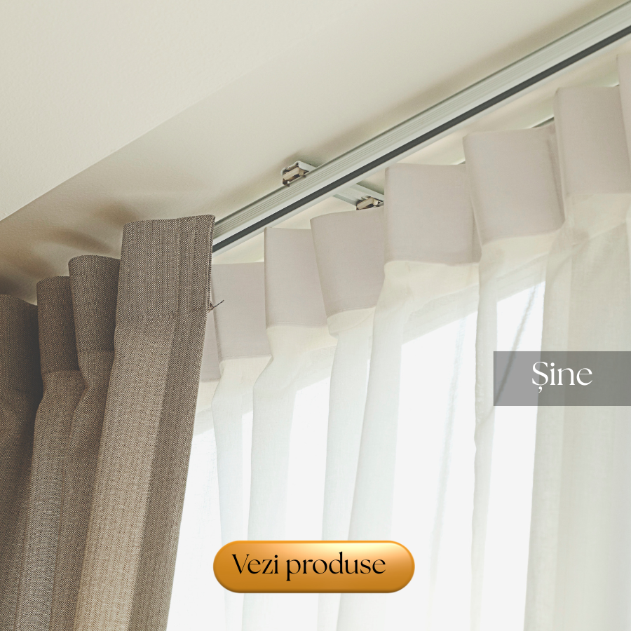 Șine perdele - draperii